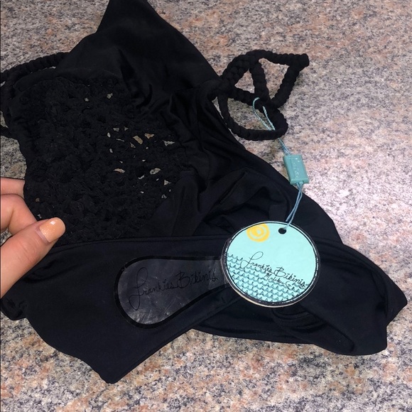 Frankies Bikinis Black One-piece Size XS - Picture 3 of 4